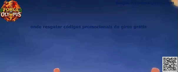 Onde resgatar códigos promocionais de giros grátis no Forge of Olympus