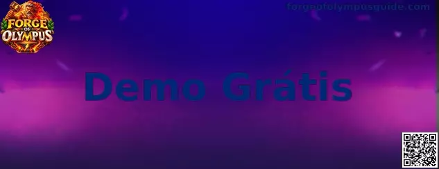 Interface de demonstração do Forge of Olympus Demo Grátis